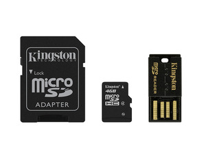 Add to cart MICRO SD KINGSTON 4GB MULTIKIT mit ADAPTADOR SD + USB CLASS 4 MB MICRO SD KINGSTON 4GB MULTIKIT mit ADAPTADOR SD + USB CLASS 4 MB