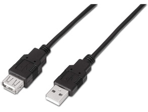 Add to cart Kabel Extensor USB (A) a USB (A) 2.0 Aisens 3m Negro Kabel Extensor USB (A) a USB (A) 2.0 Aisens 3m Negro