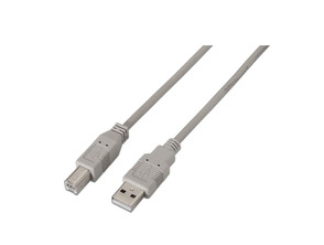 Add to cart Kabel Impresora USB (A) M 2.0 a USB (B) M Aisens 1M Gris Kabel Impresora USB (A) M 2.0 a USB (B) M Aisens 1M Gris
