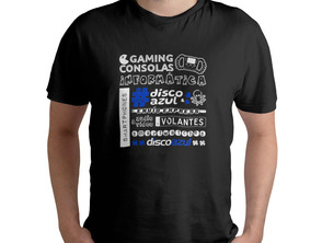 Add to cart Schwarzes T-Shirt DiscoAzul M Schwarzes T-Shirt DiscoAzul M