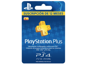 Add to cart PLAYSTATION PLUS SUSCRIPTION 12 MONTHEN (PS4 / PS3 / PS VITA) PLAYSTATION PLUS SUSCRIPTION 12 MONTHEN (PS4 / PS3 / PS VITA)