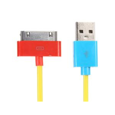 Data Charger USB Yellow for iPad/iPhone/iTouch/iPod