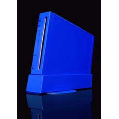 Wiedereinbau full housing II-Case Solid Blue Wii