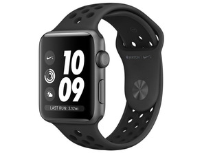Add to cart Apple Watch Nike Serie 3 38mm GPS Gris Espacial con correa deportiva Negra MTF12QL/A Apple Watch Nike Serie 3 38mm GPS Gris Espacial con correa deportiva Negra MTF12QL/A