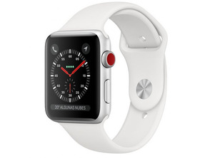 Add to cart Apple Watch Series 3 GPS Cellular 42mm Aluminium Weiß Apple Watch Series 3 GPS Cellular 42mm Aluminium Weiß