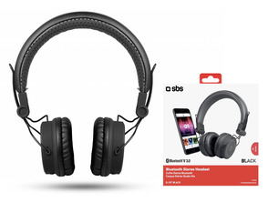 Add to cart Bluetooth Stereo Headset SBS DJ - Schwarz Bluetooth Stereo Headset SBS DJ - Schwarz