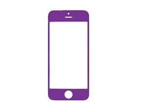 Add to cart Front Glass for iPhone 5/5S/5C/SE Violett Front Glass for iPhone 5/5S/5C/SE Violett