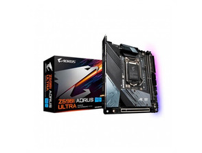 Add to cart Placa Base Gigabyte 1200 Z590I Aorus Ultra Placa Base Gigabyte 1200 Z590I Aorus Ultra