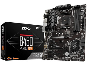 Add to cart Placa Base MSI AM4 B450-A Pro Max Placa Base MSI AM4 B450-A Pro Max