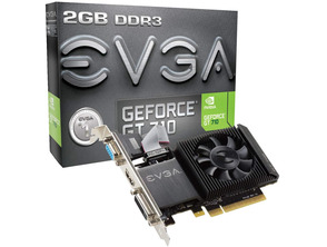 Add to cart Tarjeta Gráfica EVGA GeForce GT 710 /2GB DDR3 Perfil Bajo Tarjeta Gráfica EVGA GeForce GT 710 /2GB DDR3 Perfil Bajo