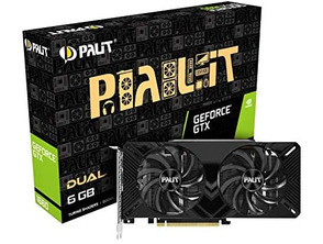 Add to cart Tarjeta Gráfica Palit GTX 1660 Dual 6GB GDDR5 Tarjeta Gráfica Palit GTX 1660 Dual 6GB GDDR5
