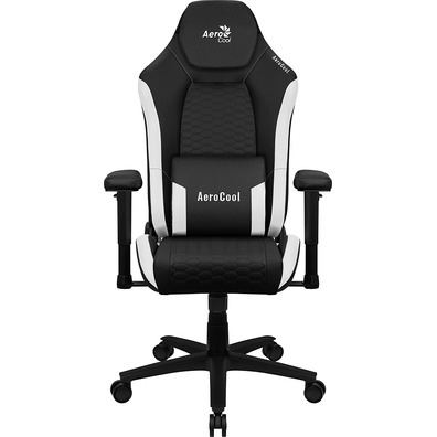 Silla Gaming Aerocool Crown Blanco/Negro