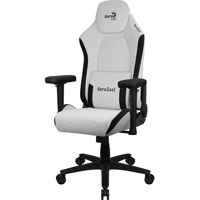 Silla Gaming Aerocool Crown Premium Blanco