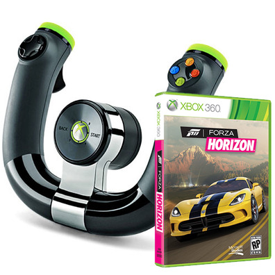 Forza Horizon + Wireless Speed Wheel Xbox 360