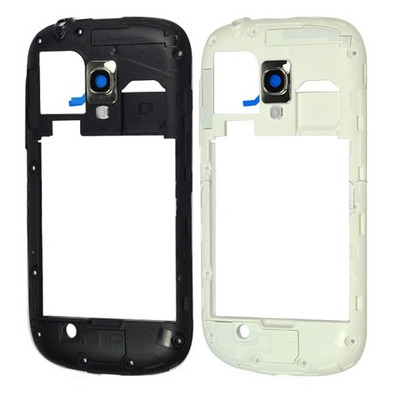 Replacement Middle Frame for Samsung Galaxy S3 Mini Schwarz / Grün