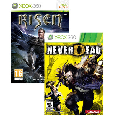 Xbox 360 Slim (4 GB) + Risen + Neverdead