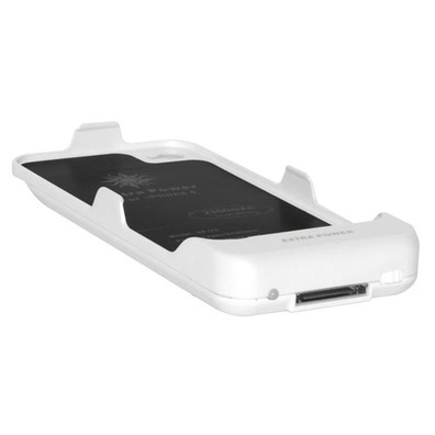 External Battery 2350 mAh for iPhone 4 White