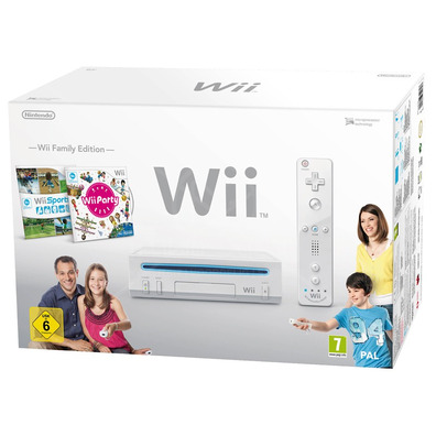 Nintendo Wii + Wii Party + Wii Sports