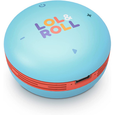 Altavoz Bluetooth Energy Sistem Lol & Roll; Pop Kids Blue