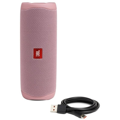 Altavoz Bluetooth JBL Flip 5 Pink 20W RMS