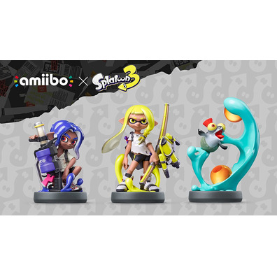 Amiibo Splatoon 3 Inkling/Octariano/Cenutrin (IMP)