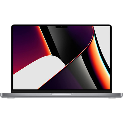 Apple Macbook Pro 14 " /M1 Pro 10-Core CPU/16GB/1TB SSD/16-Core GPU Gris Espacial