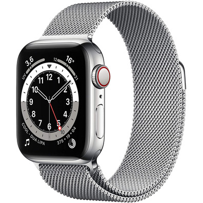 Apple Watch Series 6 GPS + Cell 40mm Acero Inoxidable