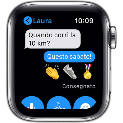 Apple Watch Series 6 GPS + Cell 40mm Acero Inoxidable