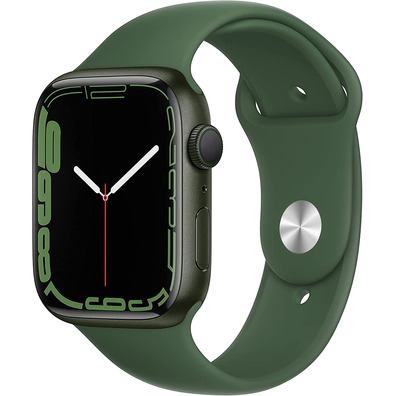 Apple Watch Series 7 GPS 45mm Caja Aluminio Verde/Correa Deportiva Verde Trebol