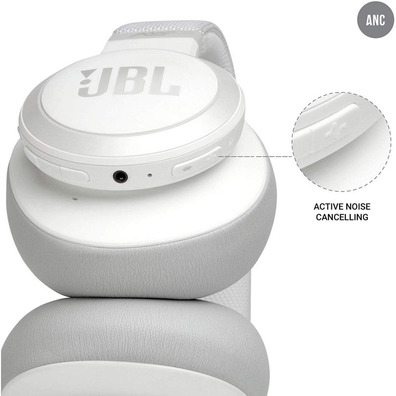 Auriculares Bluetooth JBL Live 650BTNC weiss