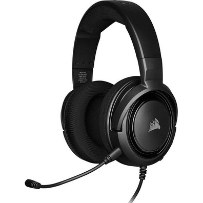 Kopfhörer HS35 Stereo-Carbon Schwarz Corsair