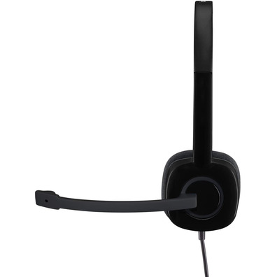 Auriculares Micro Logitech H151 Negro