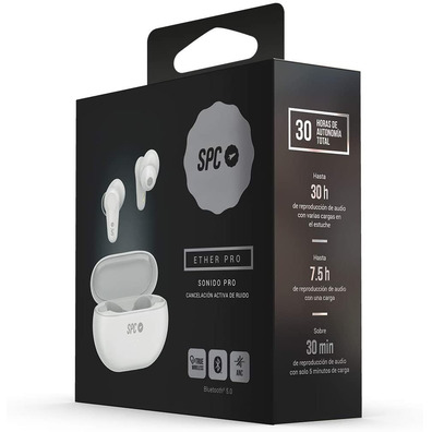 Auriculares SPC Ether Pro Blanco