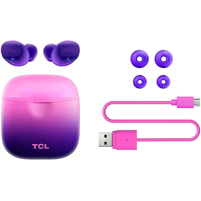 Auriculares TCL SOCL500TW Sunrise Purple