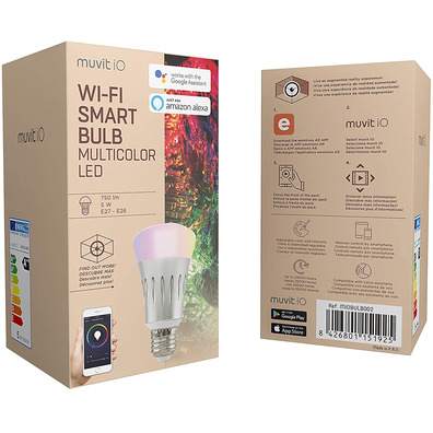 Glühbirne smart Muvit IO MIOBULB002 E27