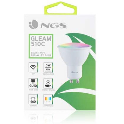 Bombilla LED NGS Gleam 510C Smart Bulb RGB GU10