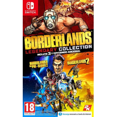 Borderlands Legendäre Sammlung (Code in a Box) Switch