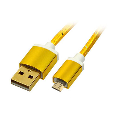 Aluminium USB to Micro USB Charger Cable