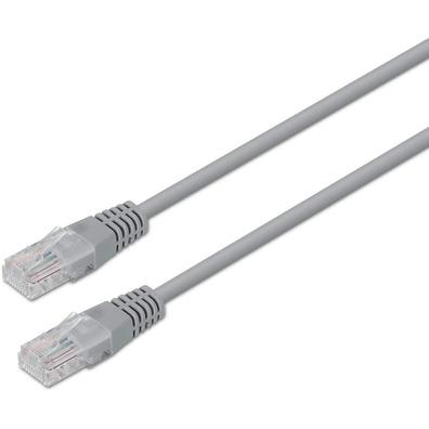 Kabel Rot RJ45 UTP CAT6 Aisens 15M Gris