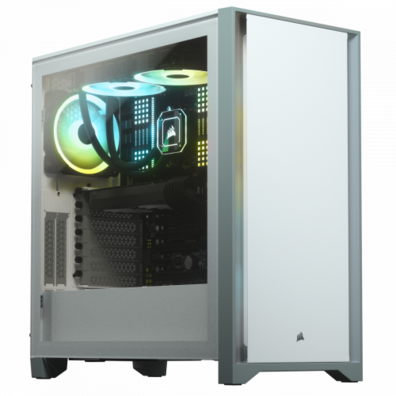 Caja Corsair Crystal 4000D MID-Tower Blanca