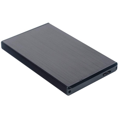 Caja Externa 2.5 '' USB 3.1 sata AISENS Aluminio Negro