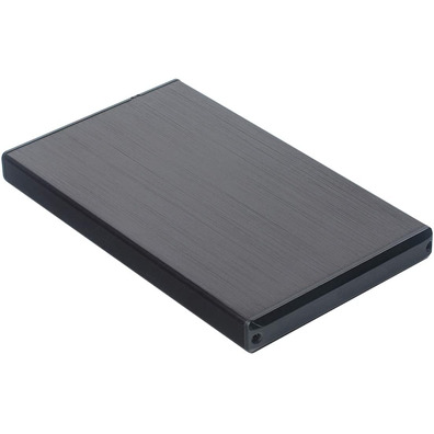 Caja Externa 2.5 '' USB 3.1 sata AISENS Aluminio Negro