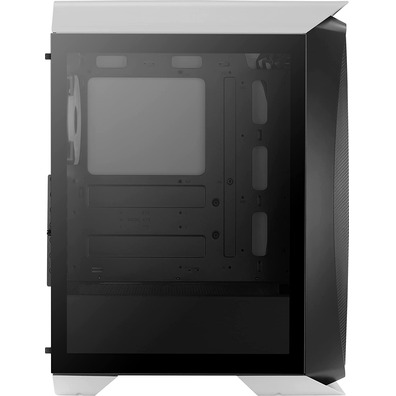 Caja Gaming Semitorre Aerocool Aero One Duo Blanca