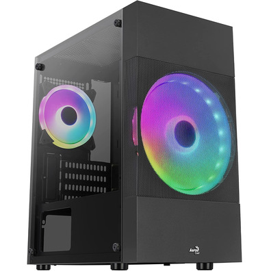 Caja Micro ATX Aerocool Atomic Lite Black V2