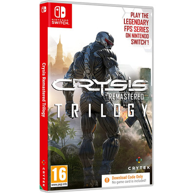 Crysis Remastered Trilogy (Code in einem Box) Switch