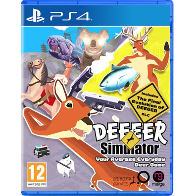 Deeeeer Simulator: Ihr durchschnittlicher Everyday Deer Spiel PS4