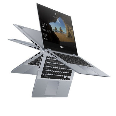 LAPTOP ASUS VIVOBOOK FLIP TP412FA-EC453T 8145U 14" FHD TOUCHSCREEN 4GB 256SSD-HDMI-USB-W10