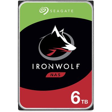 Disco Duro Seagate 3.5 '' 6TB SATA 3 256MB IronWolf