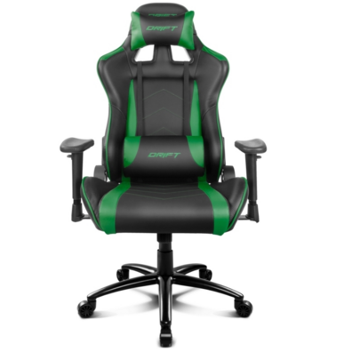 Drift-stuhl gaming-dr150 black/green