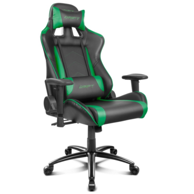 Drift-stuhl gaming-dr150 black/green